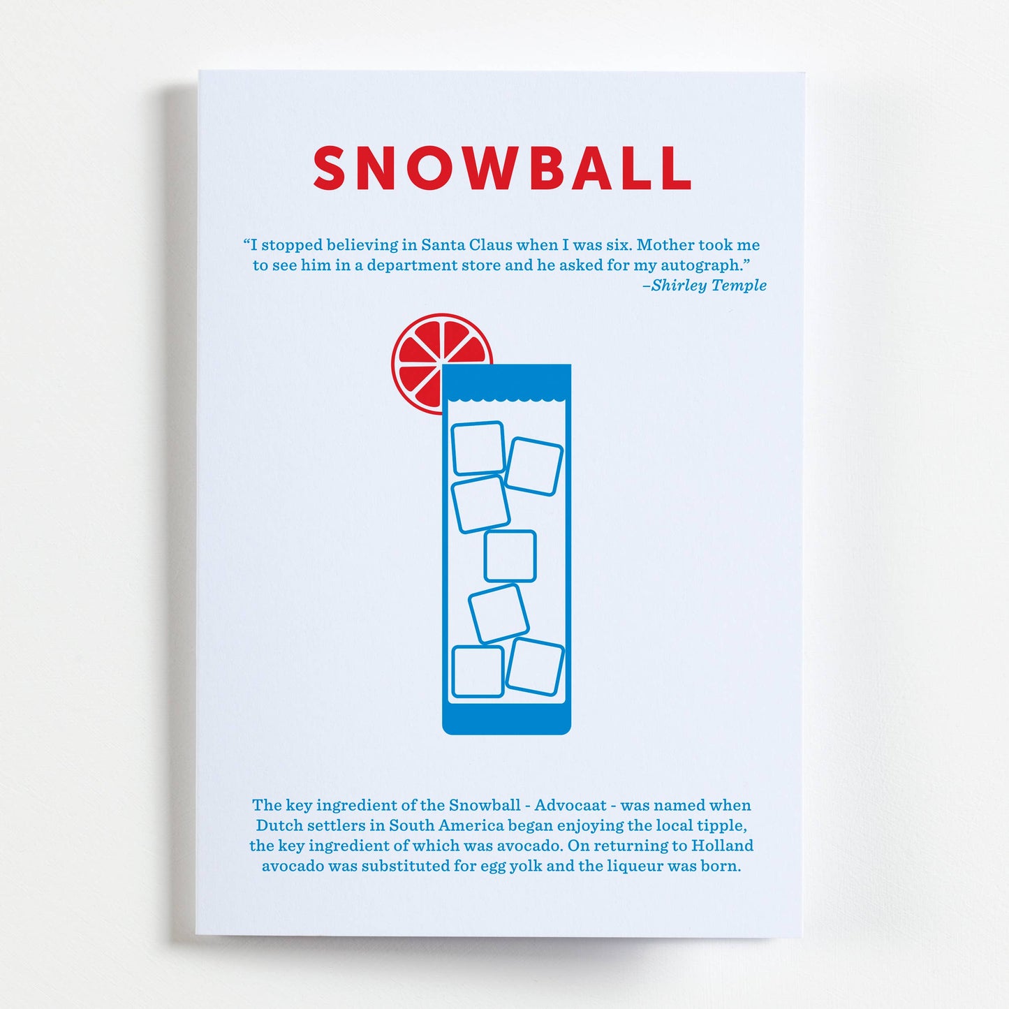 Snowball Greeting Card