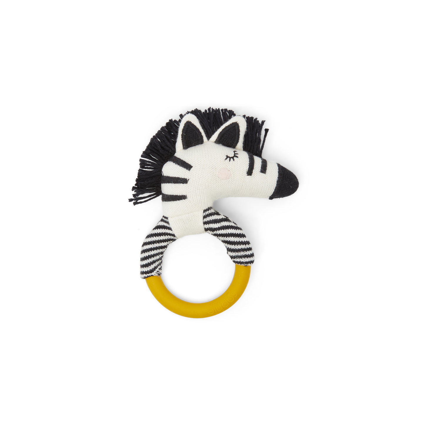 Zebra Teether Rattle