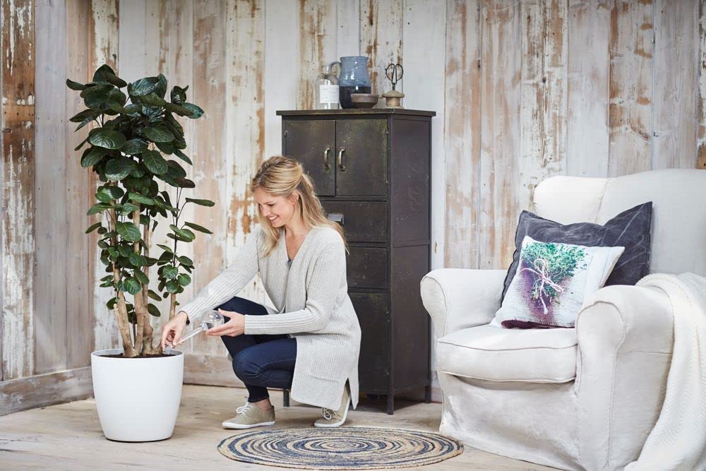 The Every Space set of 2 Aqua Care Self-Waterers in recycled plastic by Elho