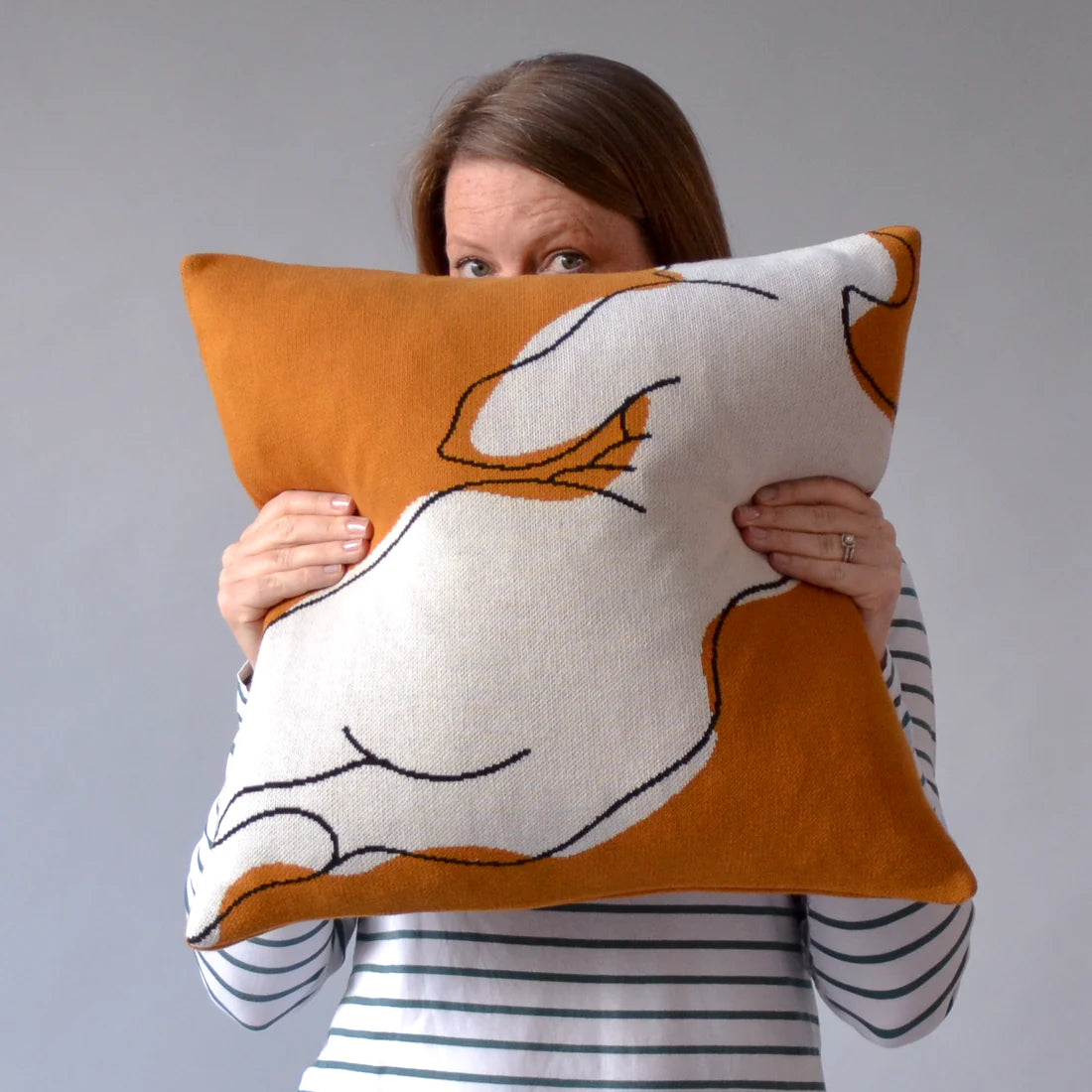 Cushion Cover with Nude