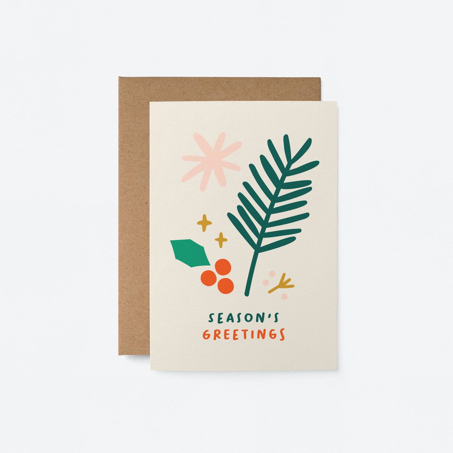 Season's Greetings - Christmas Card - Holiday card: English / Cello free