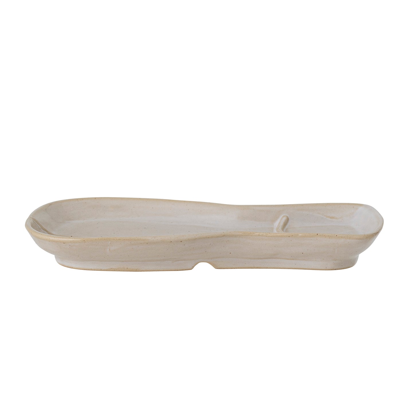 The Every Space grey stoneware Bila Tray by Bloomingville for jewellery or trinkets