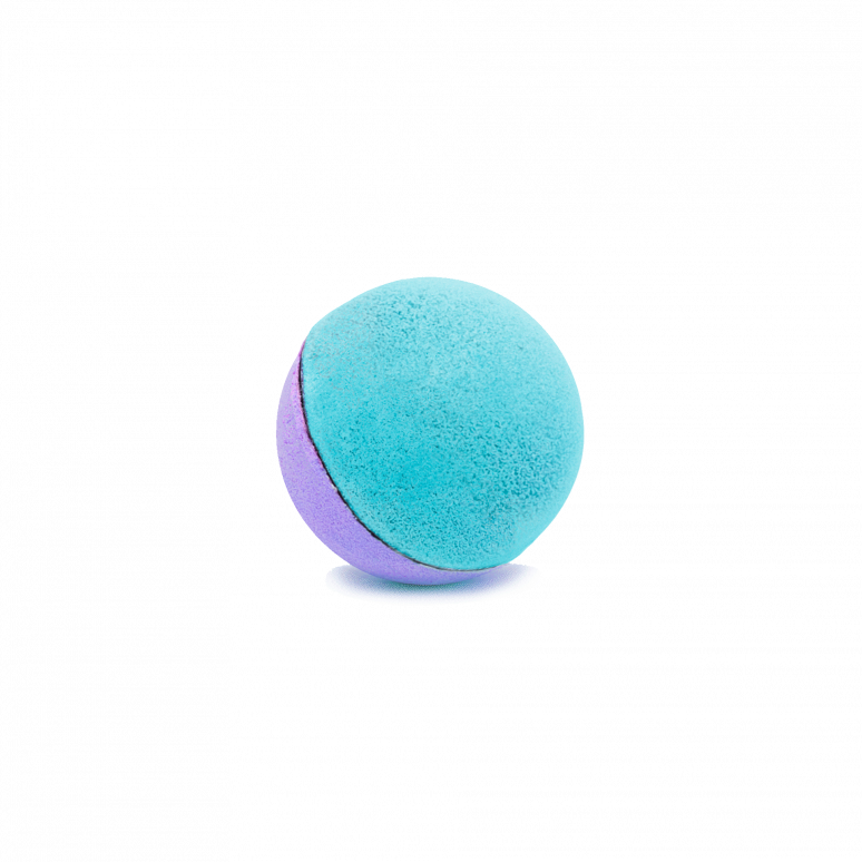 Twin Bath Bomb in Blue & Violet