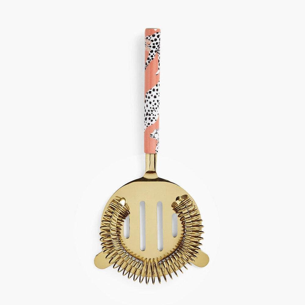 Cheetah Cocktail Strainer