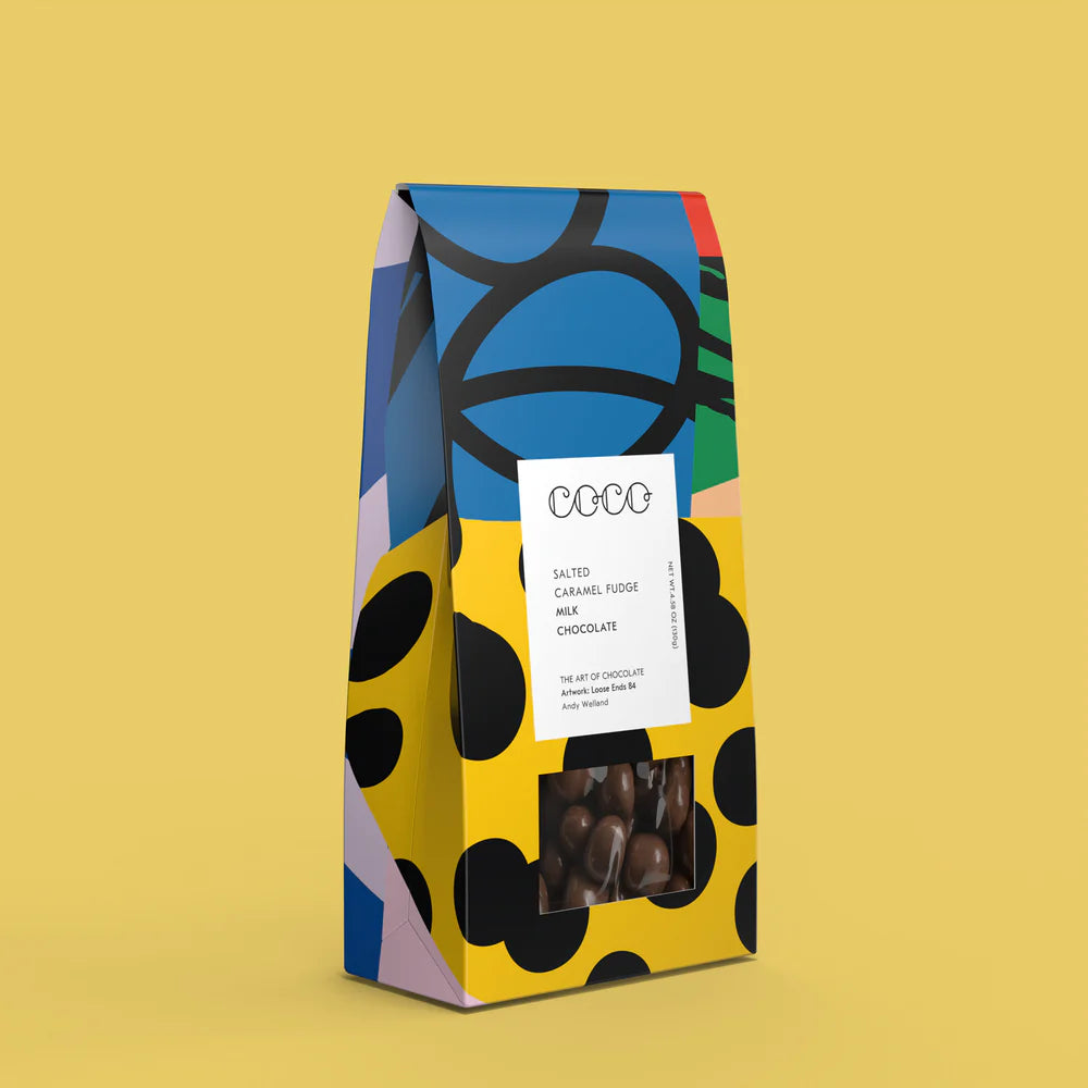 Cocoa Salted Caramel Fudge