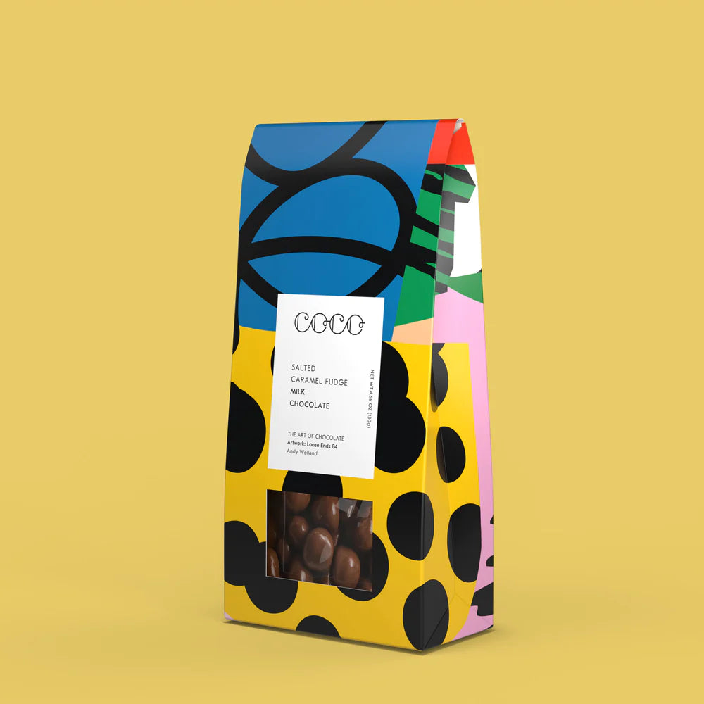 Cocoa Salted Caramel Fudge