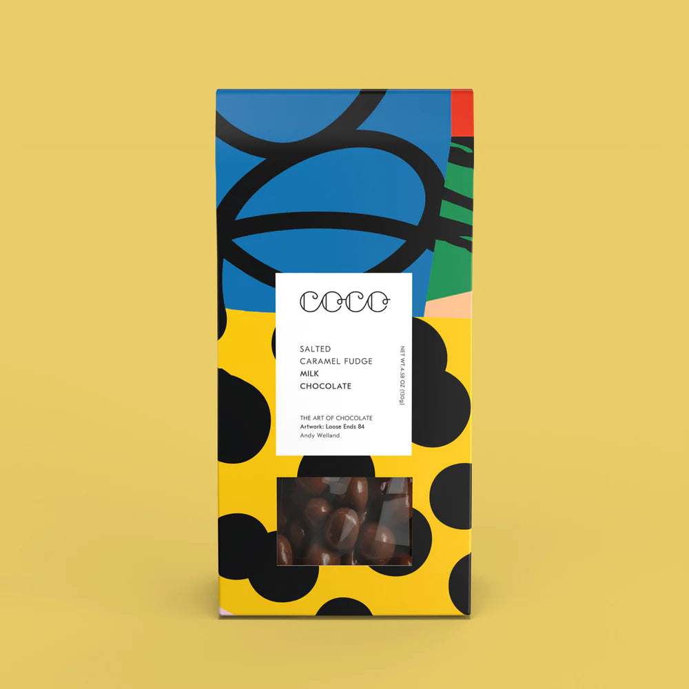 Cocoa Salted Caramel Fudge