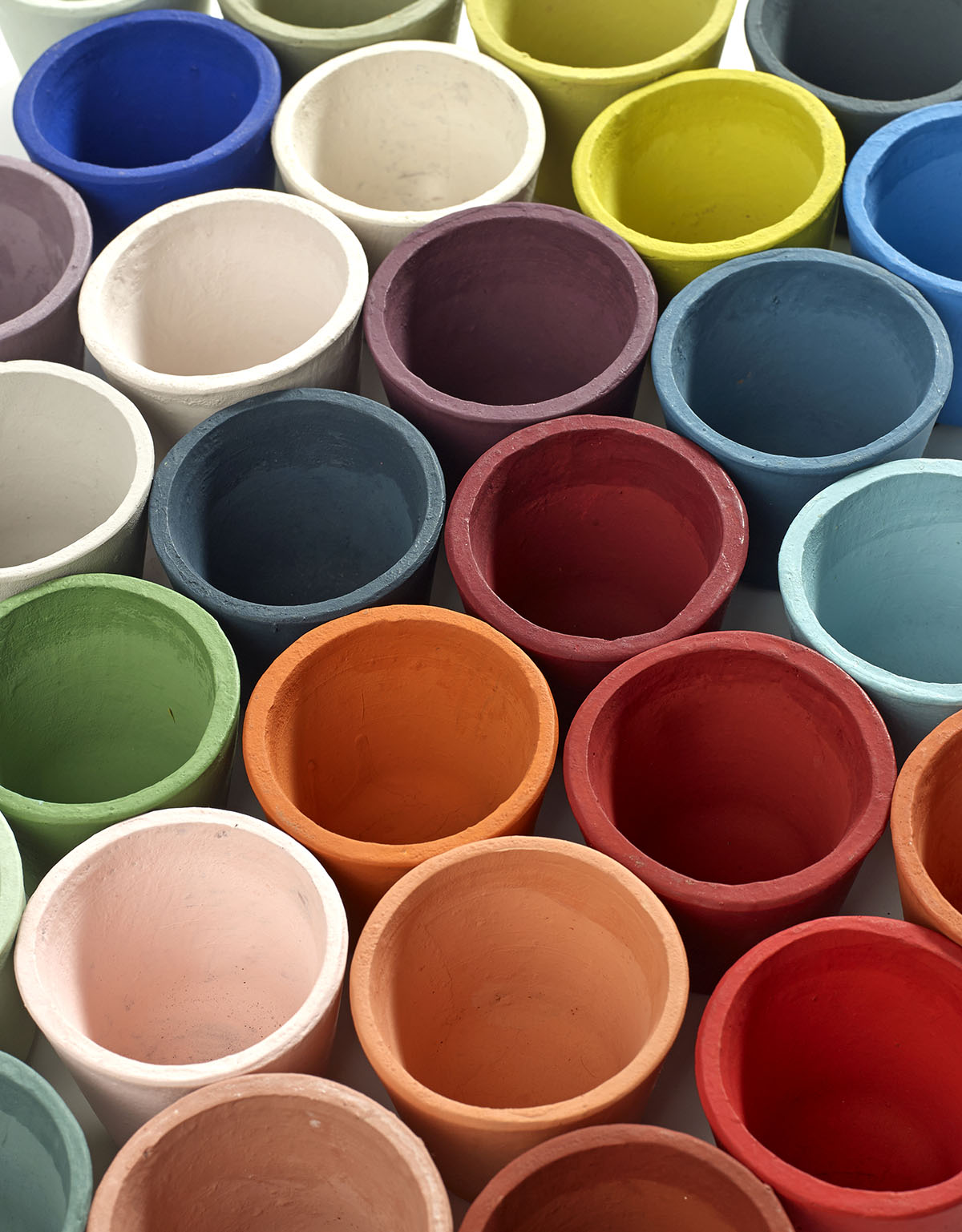 coloured plant pots Coloured Plant Pot – The Every Space