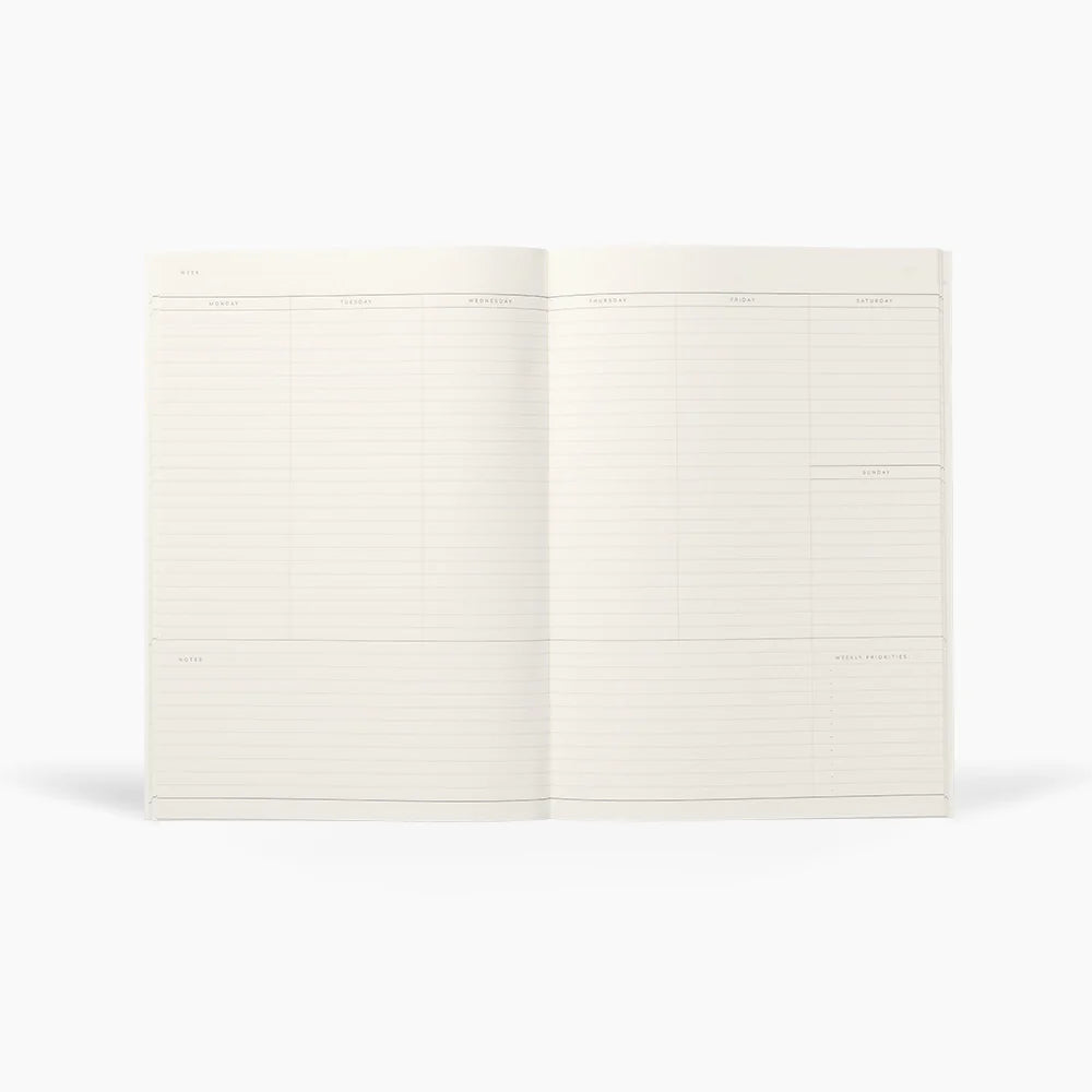 Milo Weekly Planner in Dark Green