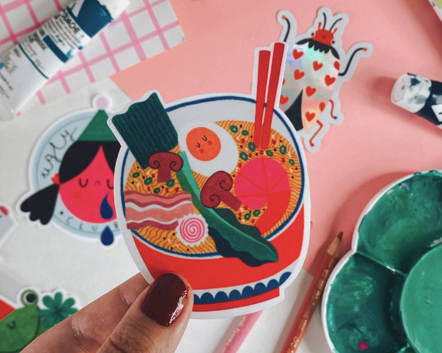 Ramen Sticker