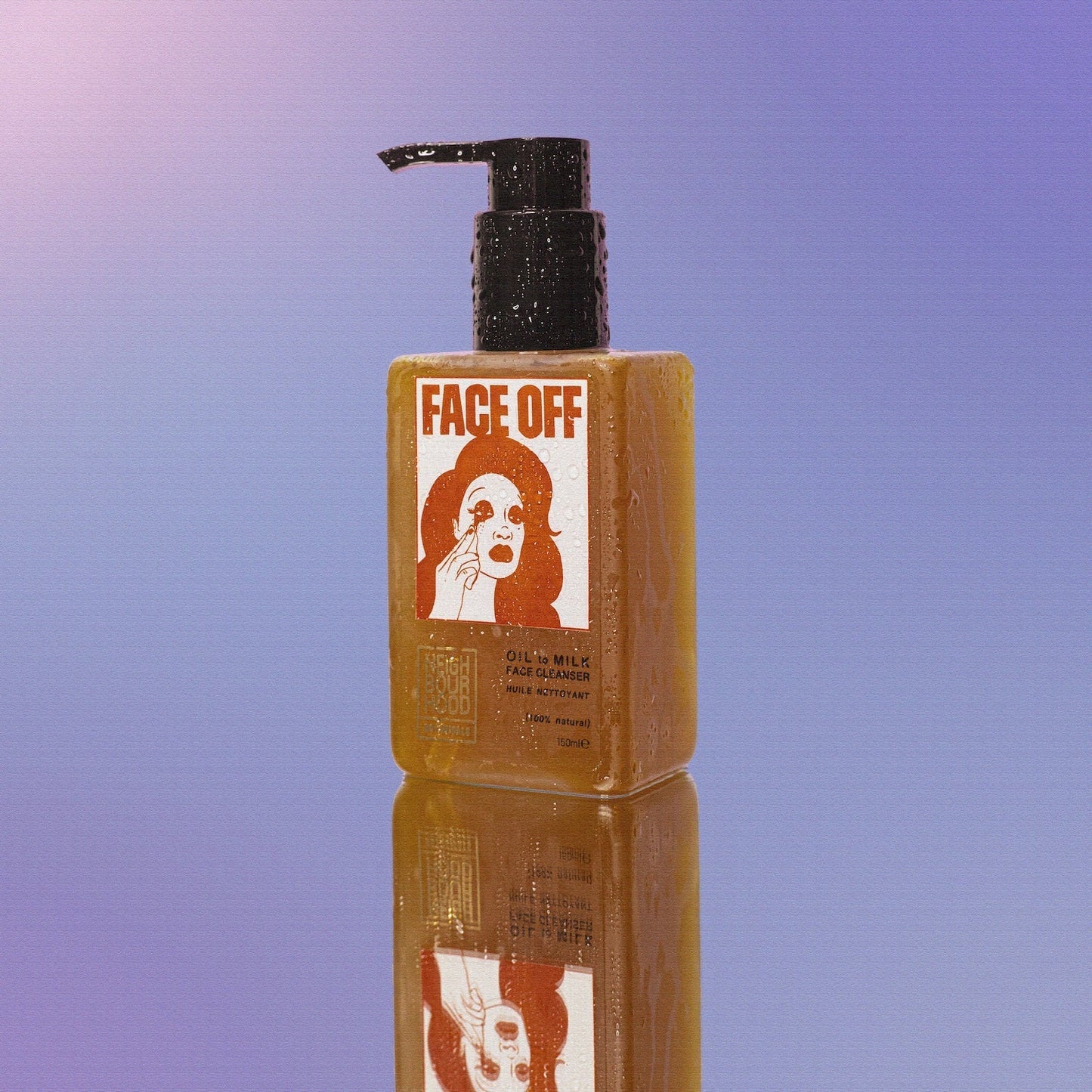 The Every Space oil to milk Face Off face cleaner and make-up remover by Neighbourhood Botanicals for all skin types