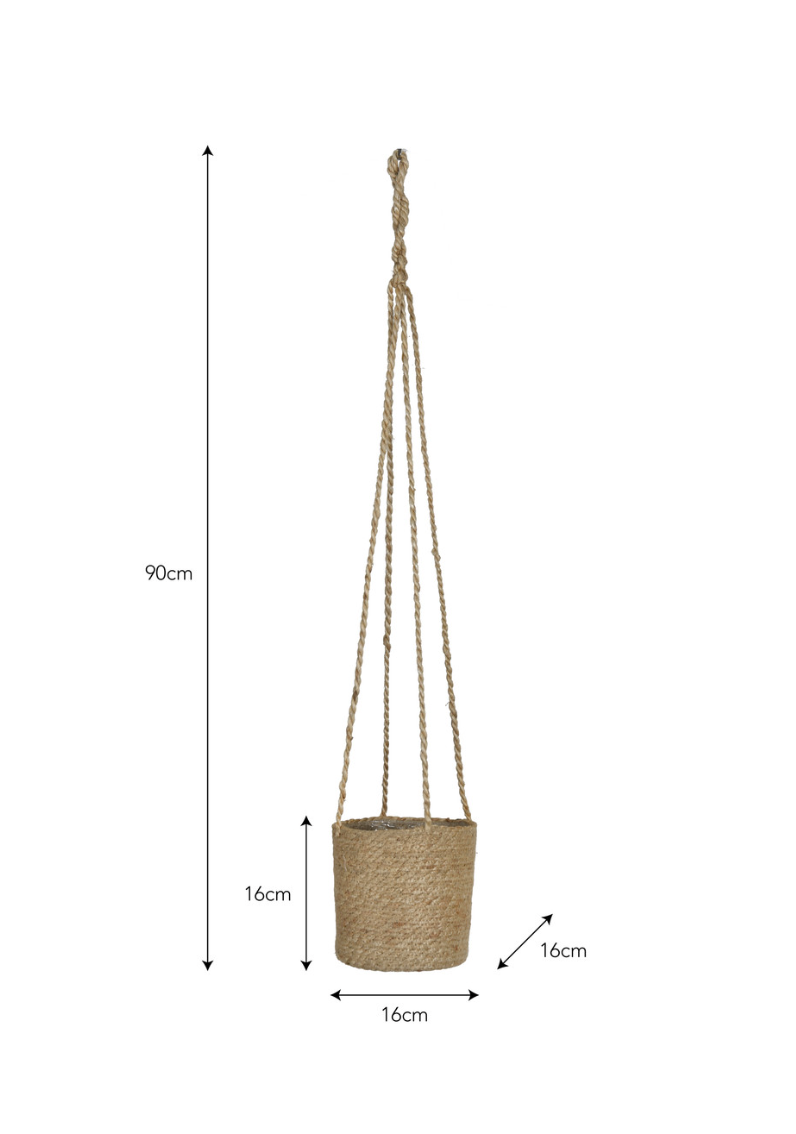 Hanging Woven Plant Pot | Ø16.5cm