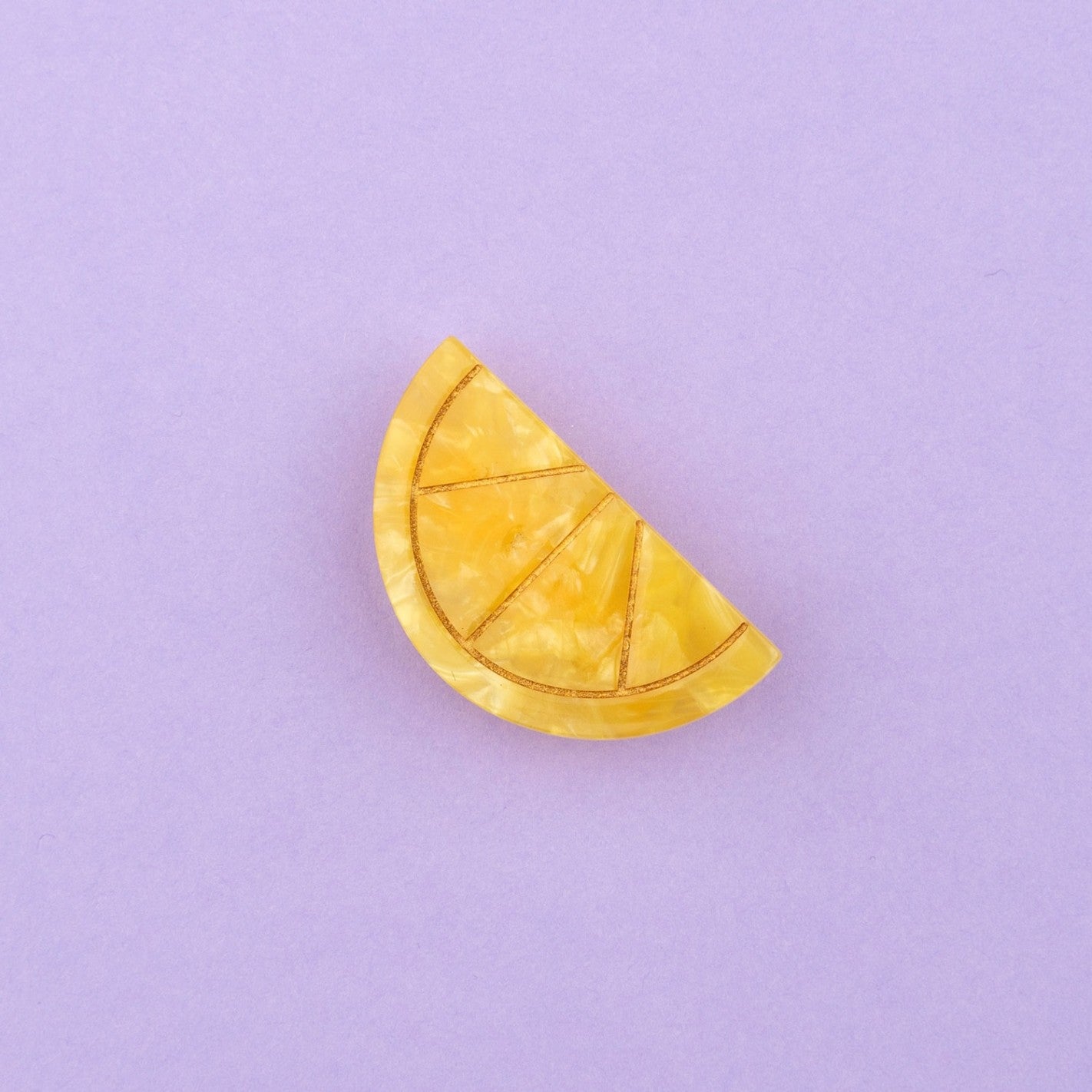 Lemon Hair Clip