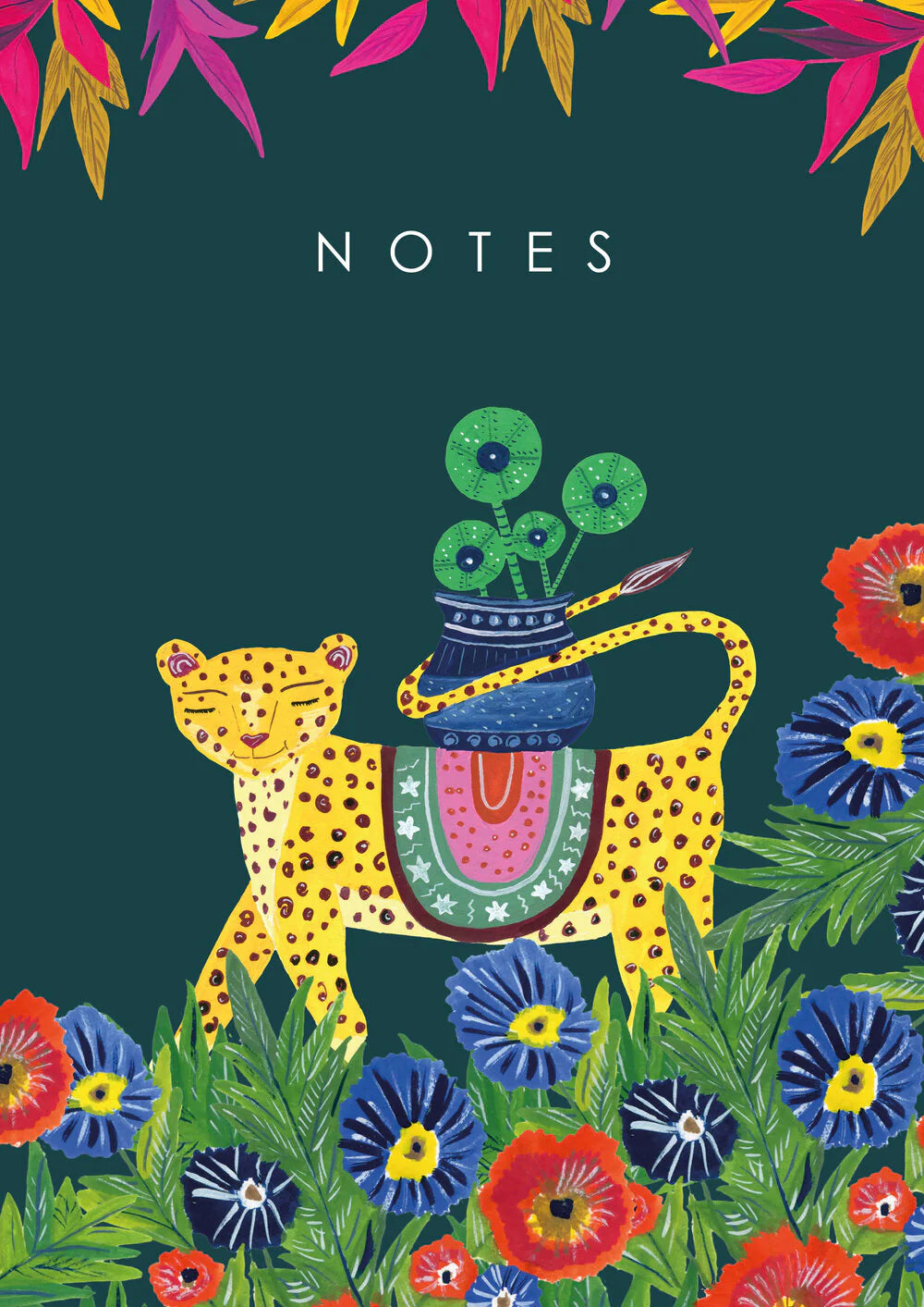 Hutch Cassidy | Leopard In The Wild Notebook