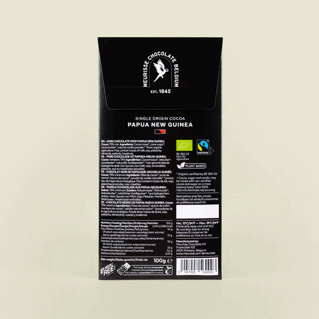 Dark chocolate from Papua New Guinea