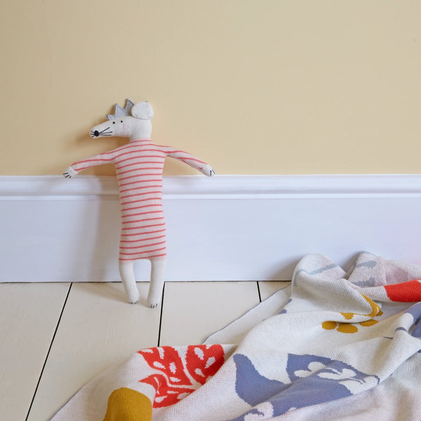 Party Mouse Soft Toy in Pink