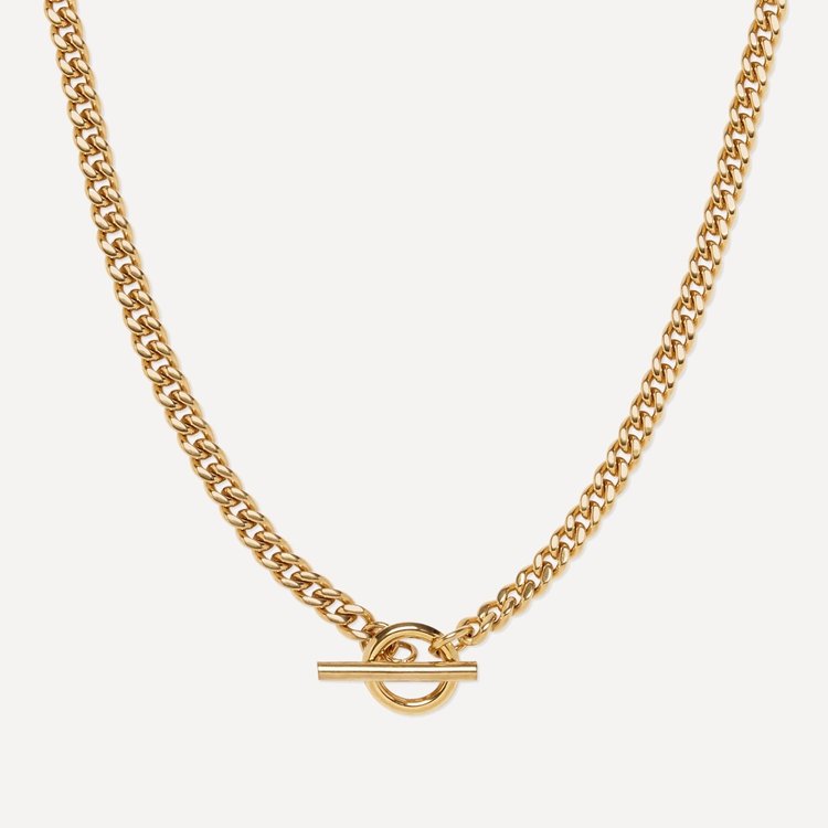 The Every Space stainless steel waterproof Sail necklace by Nula