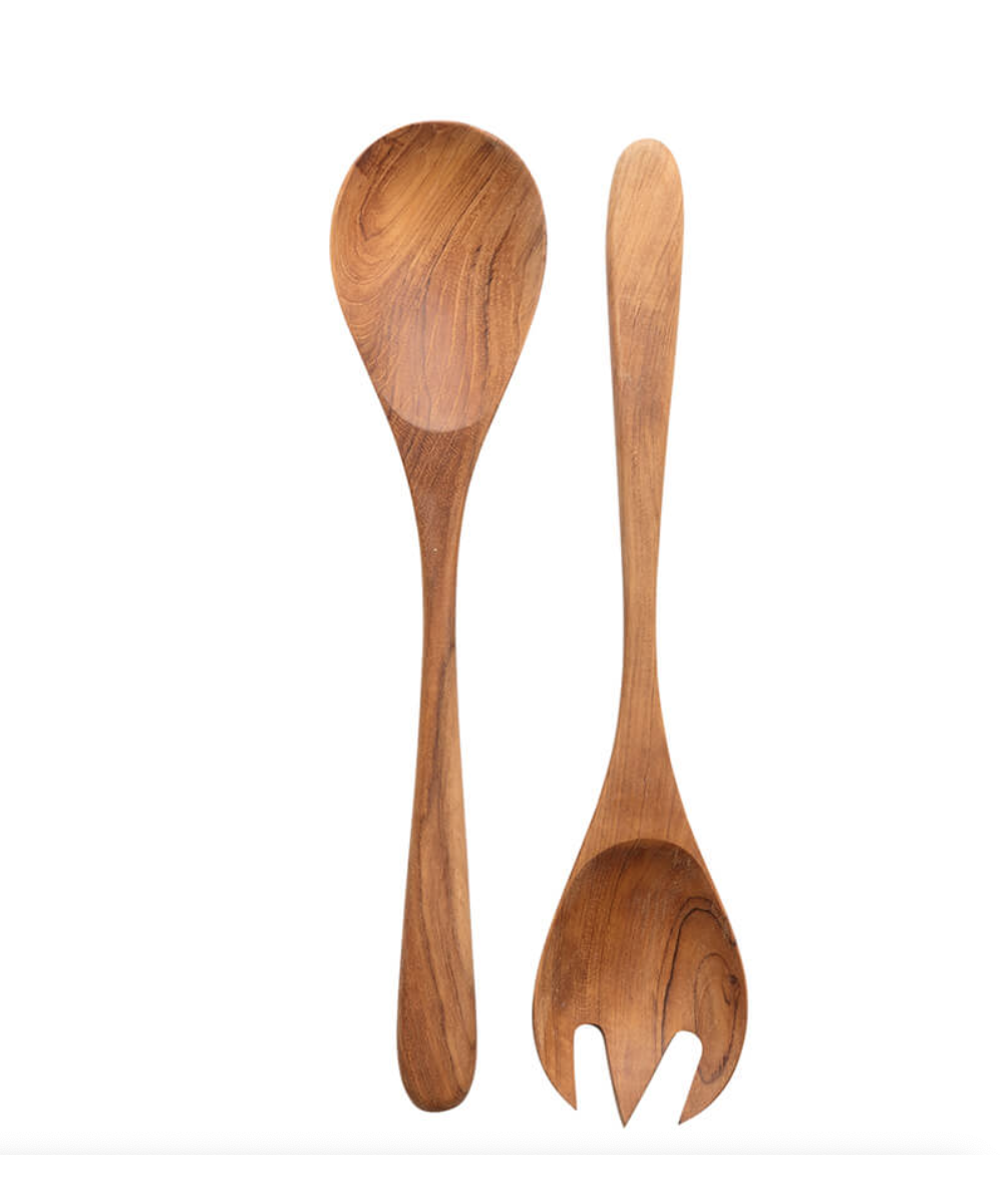 Salad Set Reclaimed Teak