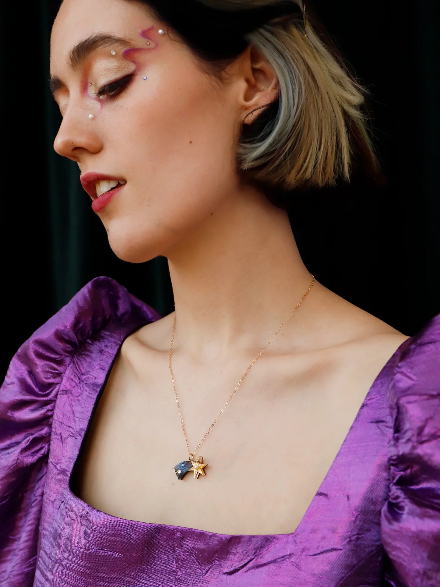 Shooting Star Necklace