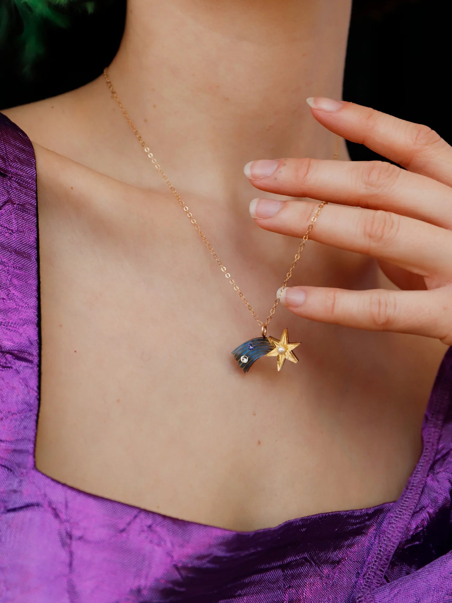 Shooting Star Necklace