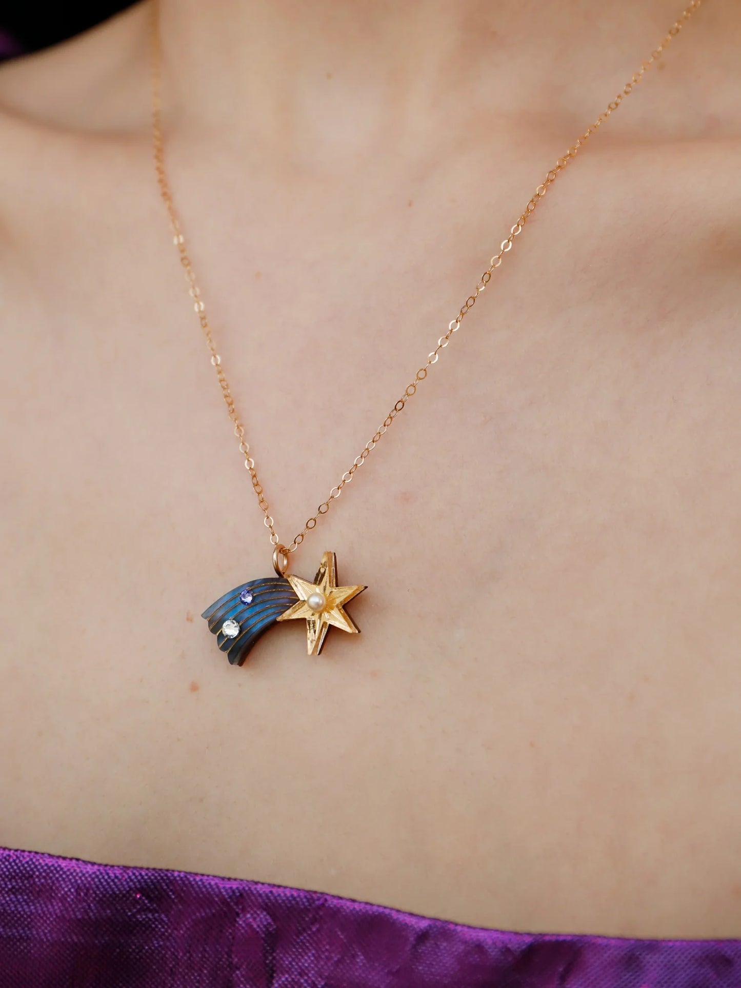 Shooting Star Necklace