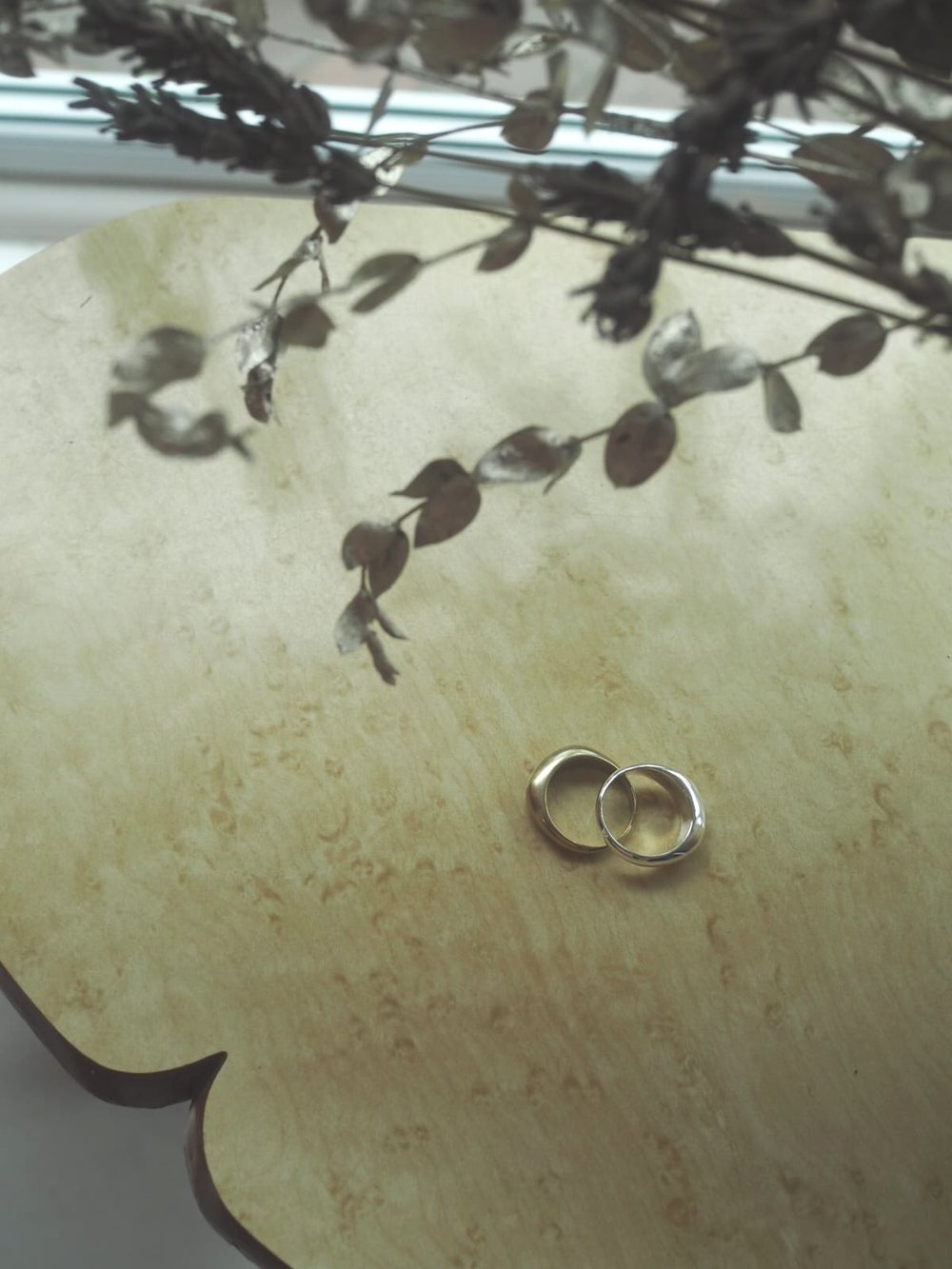 The Every Space Della Dome Ring in sterling silver or brass by Roake Studio