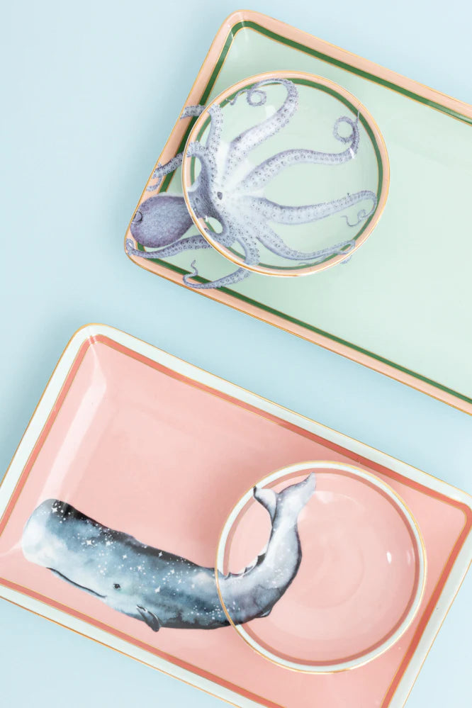 Sushi Set with Dip Bowls
