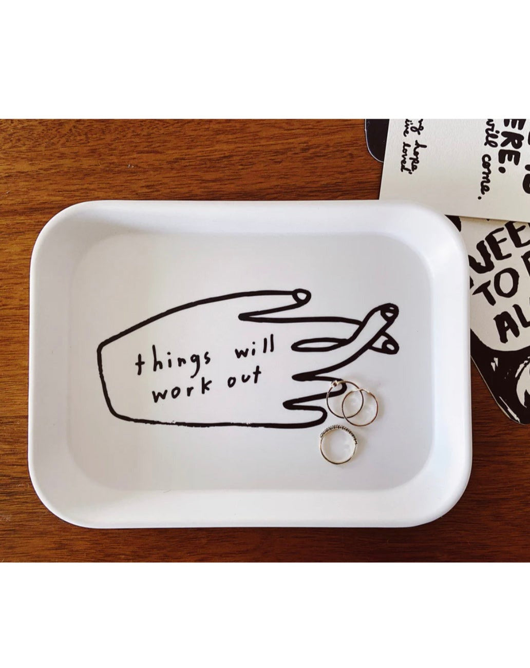 Things Will Work Out Tray