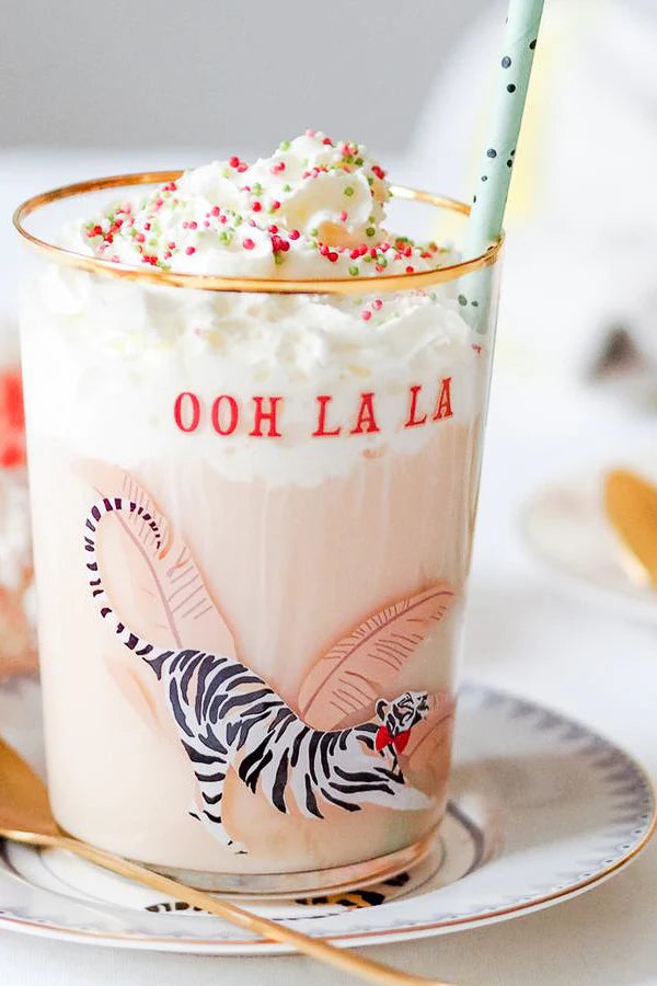 Tiger Hi-Ball Glass 'Ooh La La'