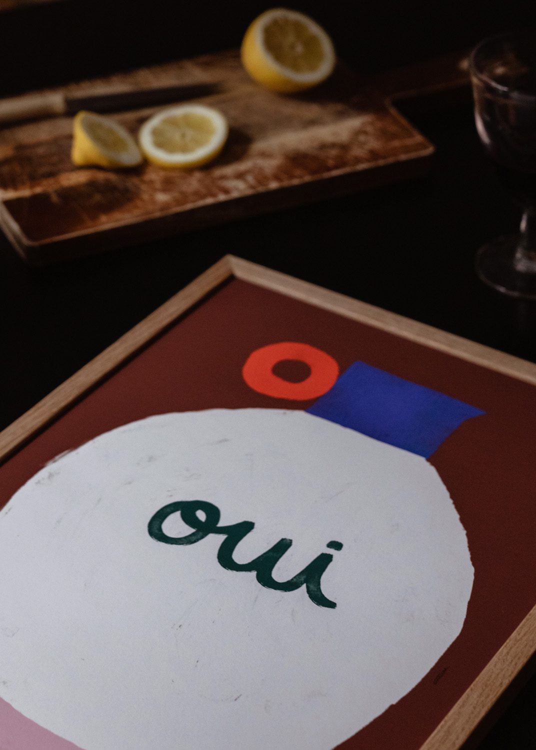 Vase Oui Print by Mattias Larraín