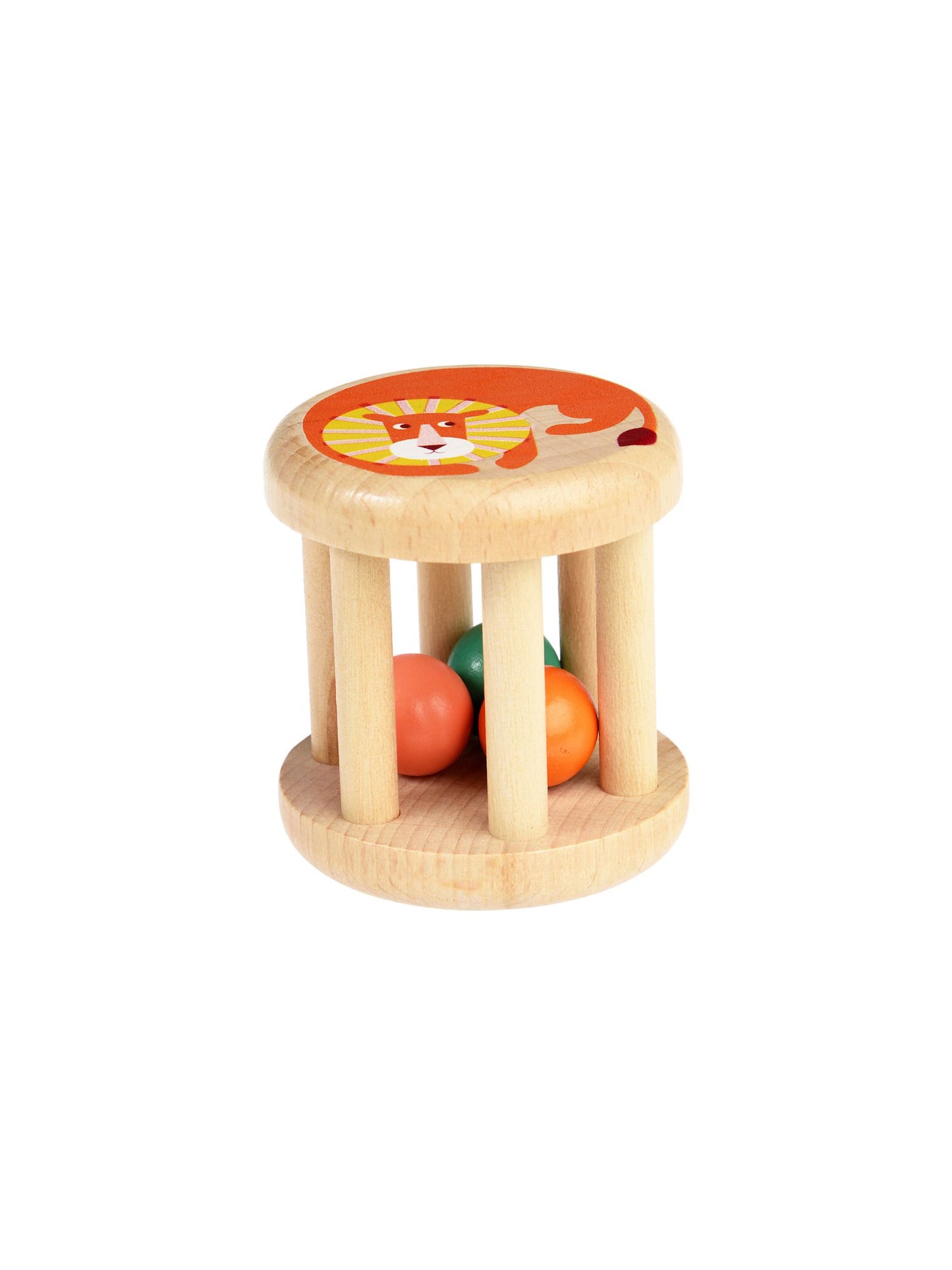 Wooden Rattle for Children by Wild Wonders