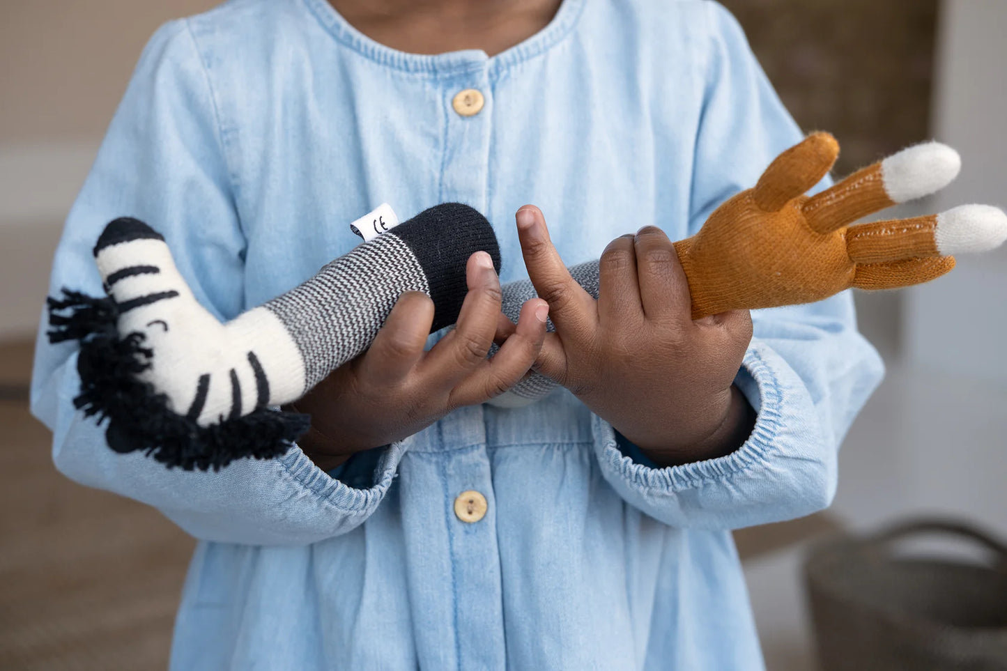 Zebra Rattle by Sophie Home