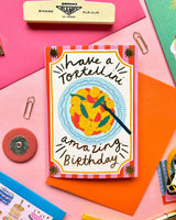 Have a Tortellini Amazing Birthday Card | Pasta lover Foodie