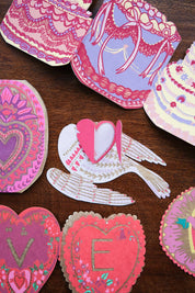 Heart Bird Greeting Card