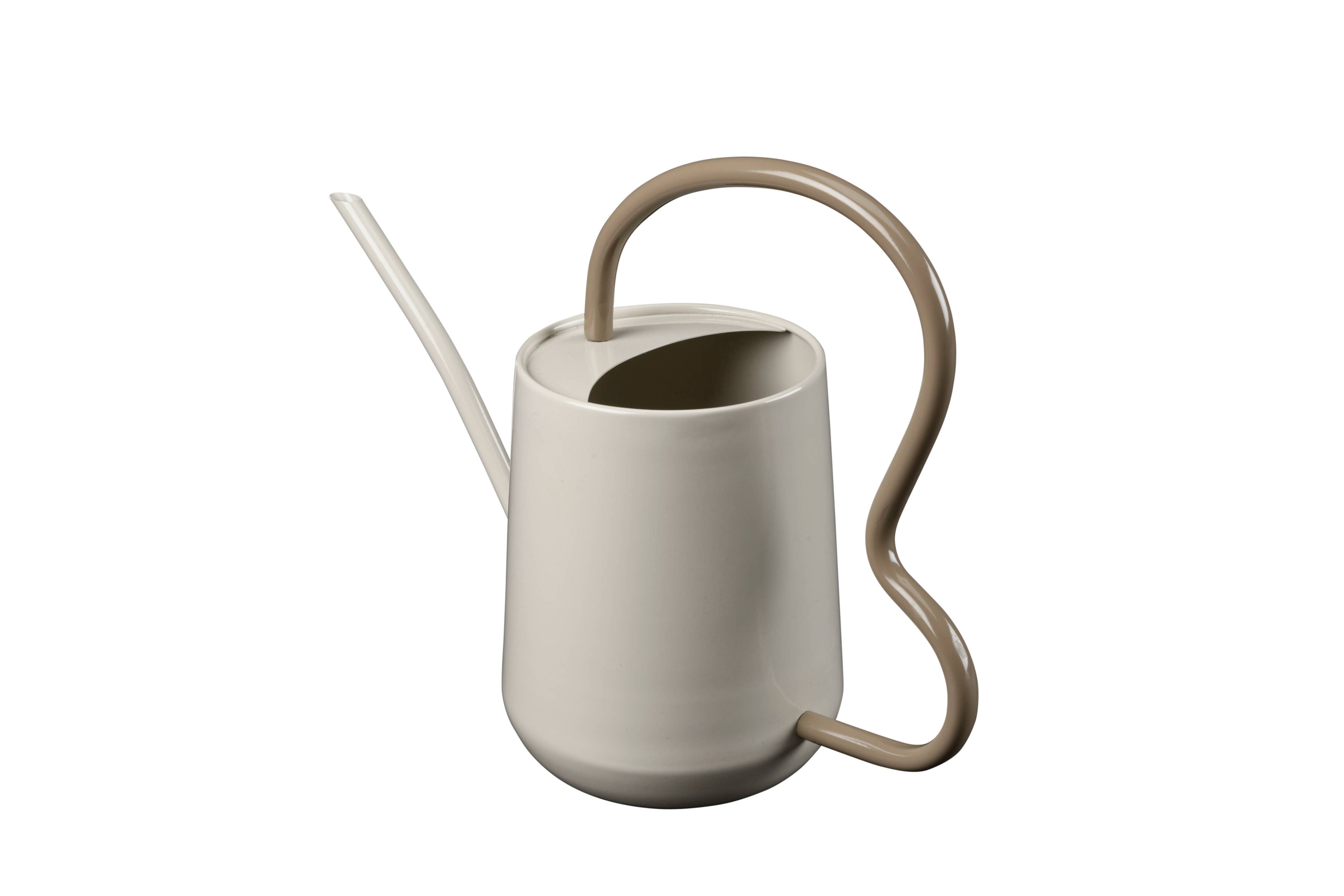 Scalloped Indoor Watering Can | Mushroom