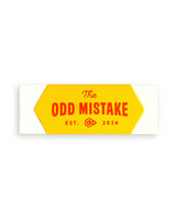 The Odd Mistake Foil Printed Eraser