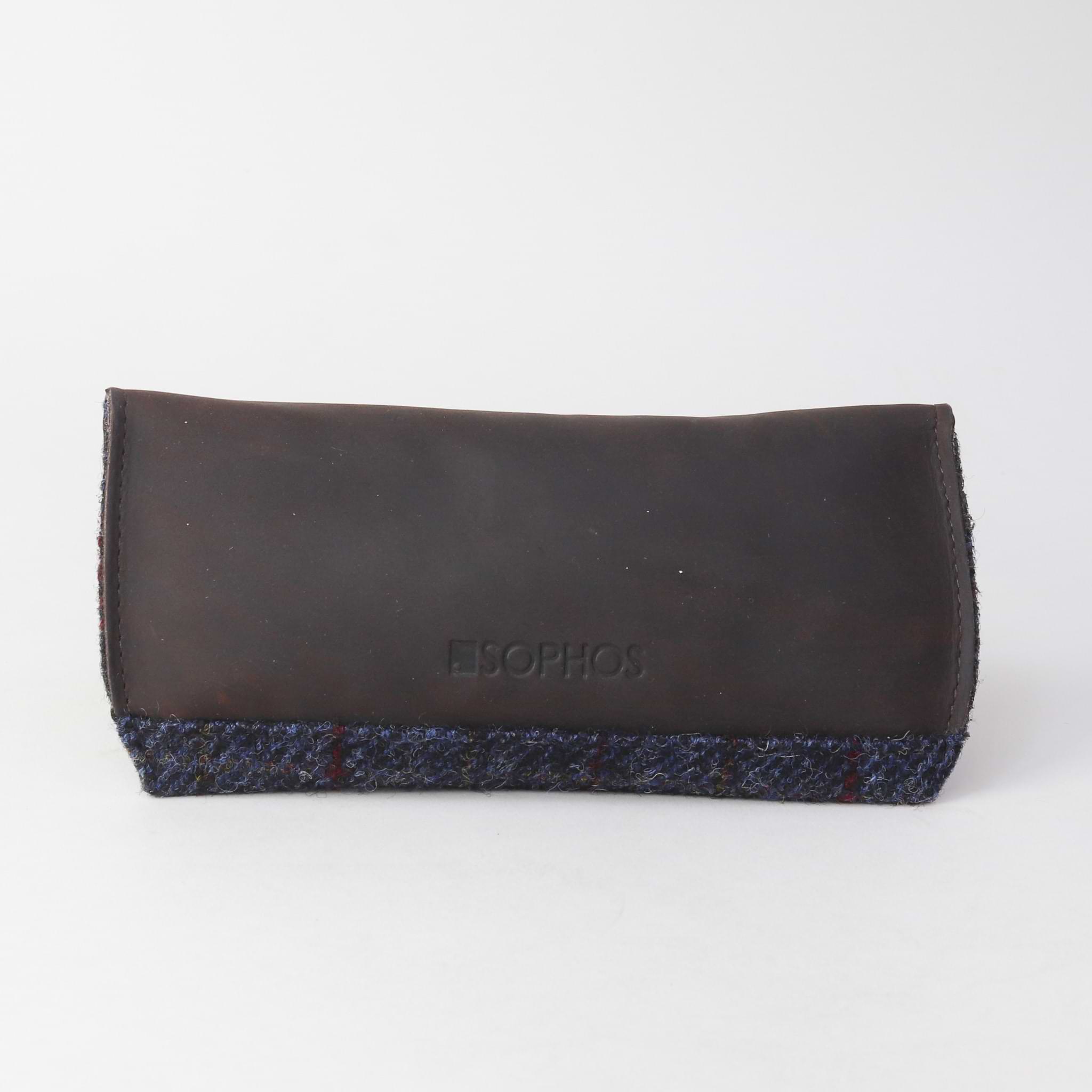 Glasses Case | Blue Harris Tweed