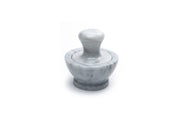 Marble Mortar & Pestle | White 4" x 4" x 4.25"