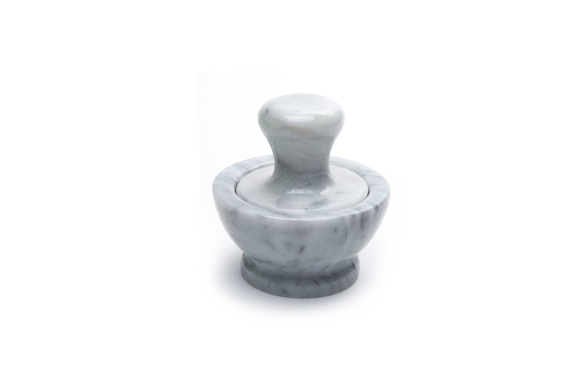 Marble Mortar & Pestle | White 4" x 4" x 4.25"