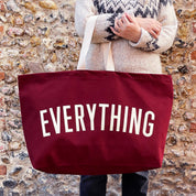 Everything | Burgundy REALLY Big Bag