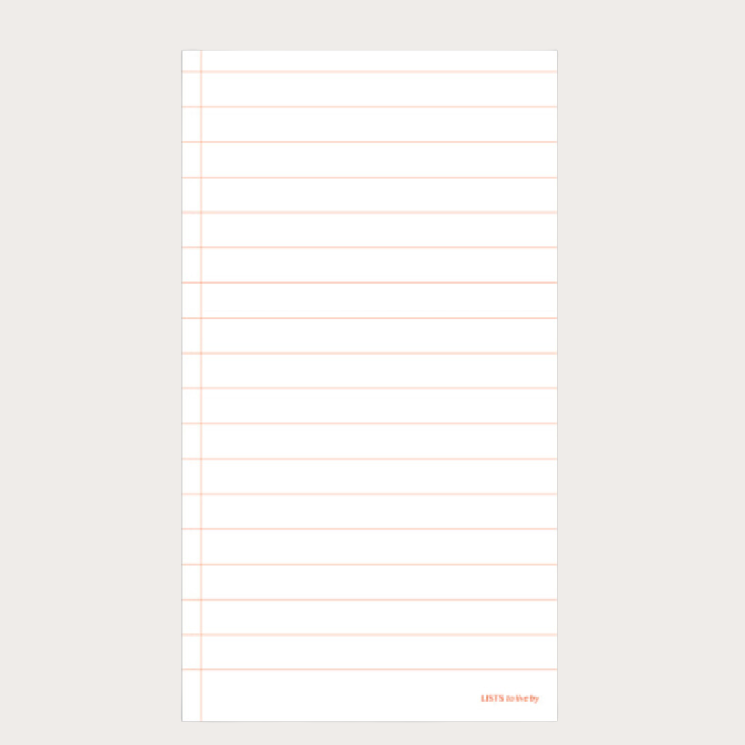 Paperian Lists to Live By memo pad, further view