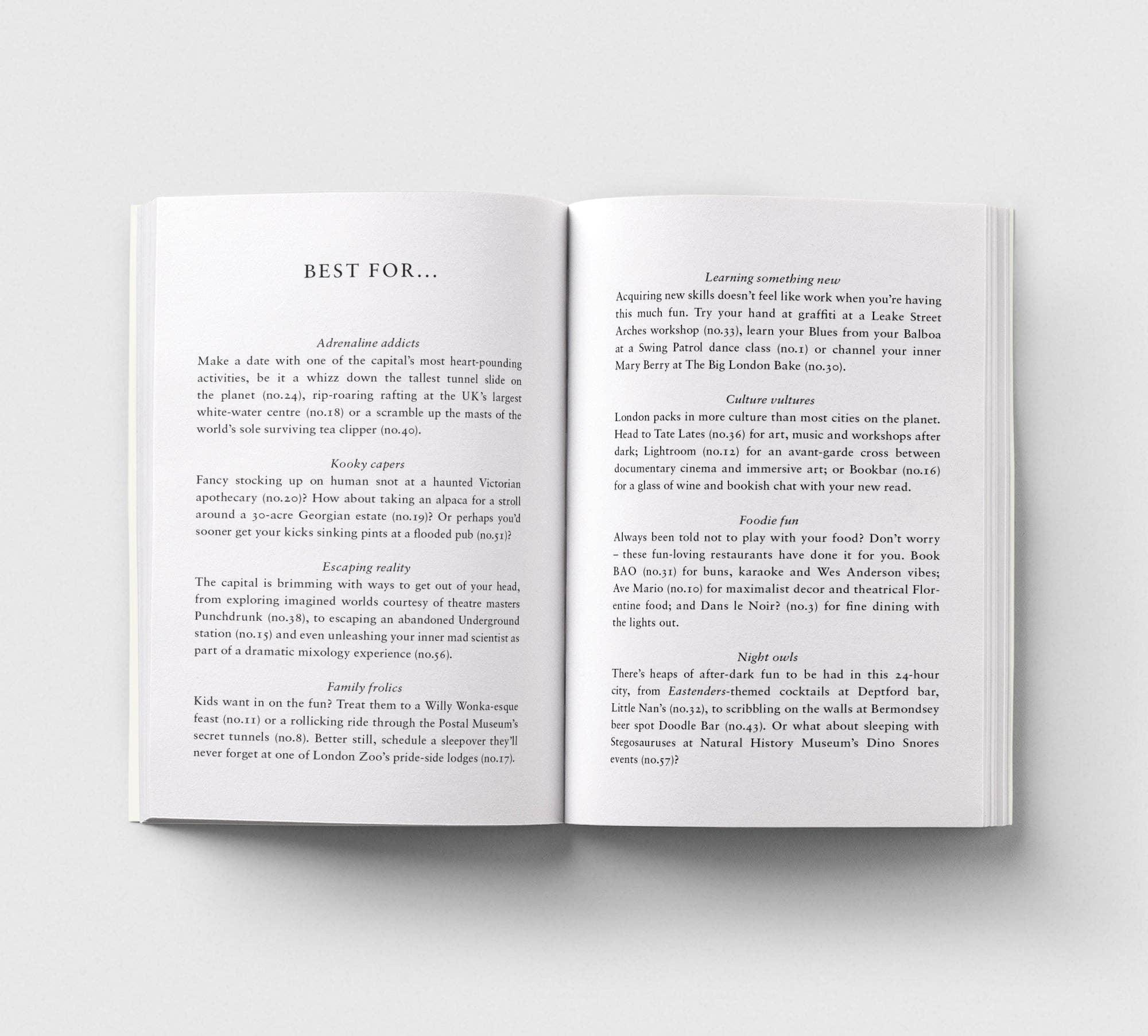 An Opinionated Guide to Fun London