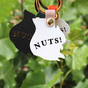 Nuts! | Squirrel Keyring