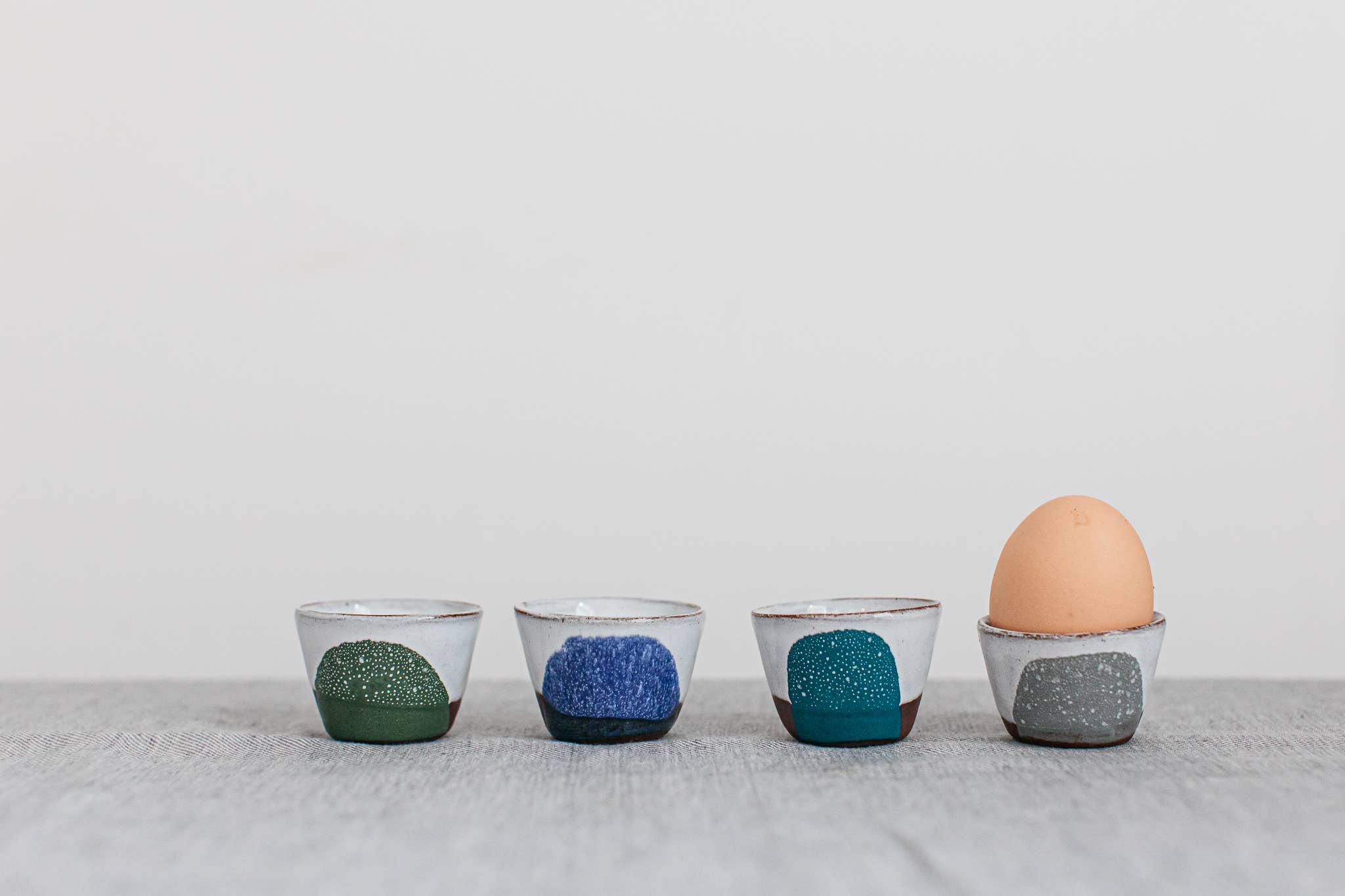 Handmade Contemporary Terracotta Egg Cup
