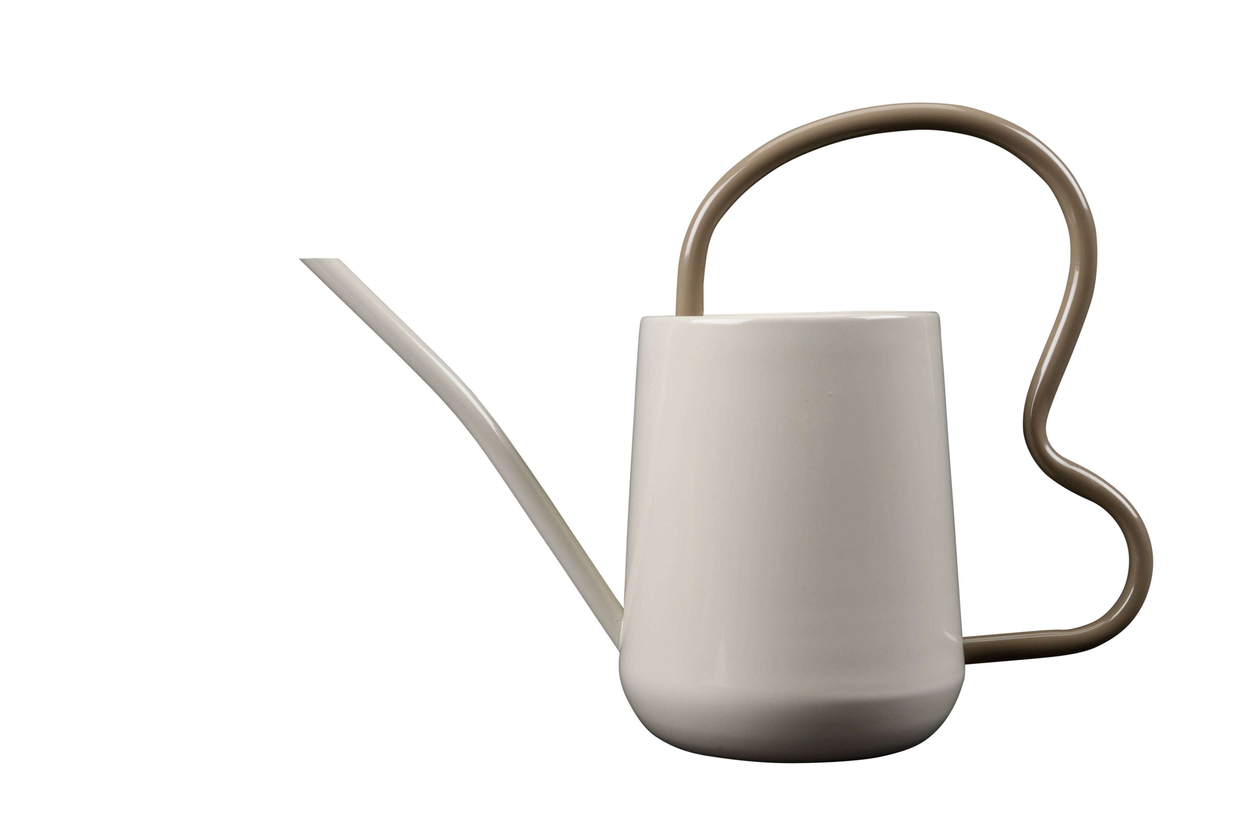 Scalloped Indoor Watering Can | Mushroom