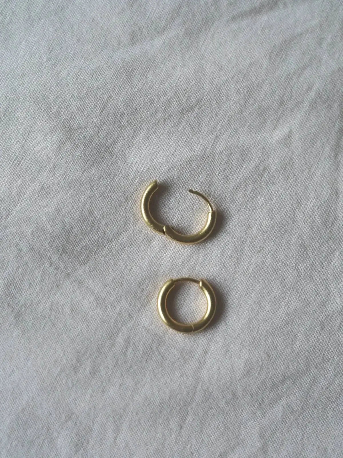 Roake Studio | Love Heart Gold Charm Earrings
