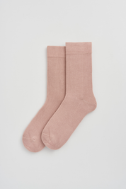 Faded Pink Bamboo Socks