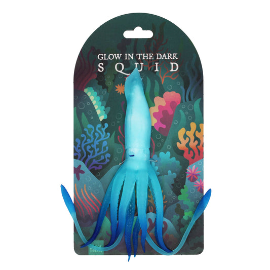 Glow in the dark squishy toy | Squid
