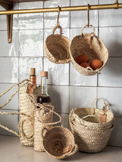 Long Hanging Dried Flower Basket