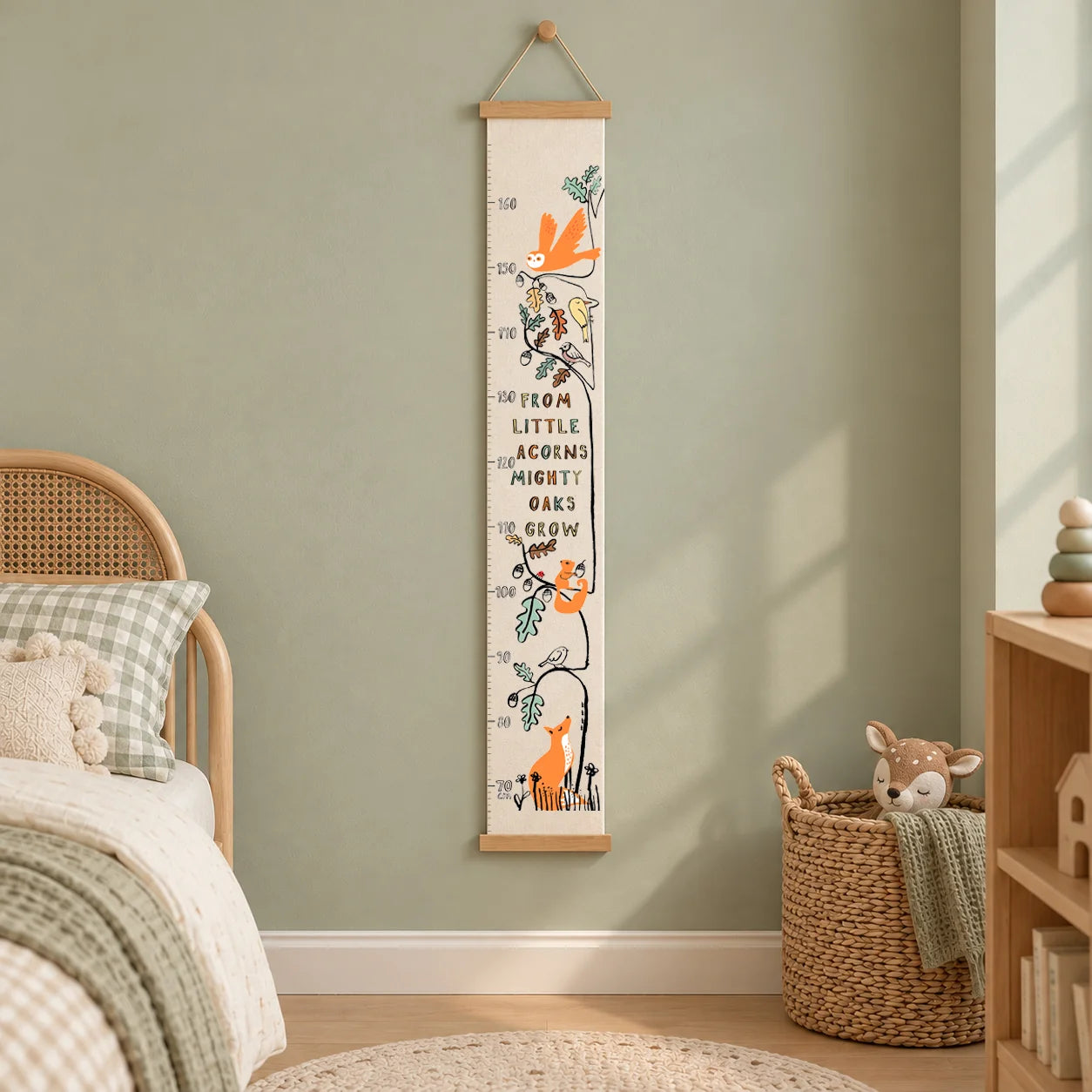 From Little Acorns Mighty Oaks Grow Height Chart